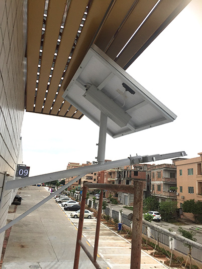 廣東省東莞市華科城創(chuàng)新島孵化園太陽(yáng)能路燈工程案例