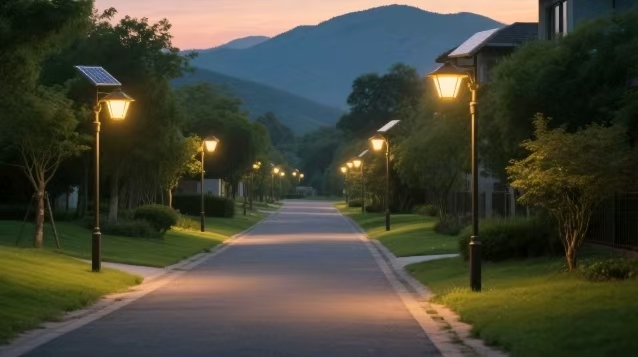 為道路注入光明，為環(huán)境增添和諧