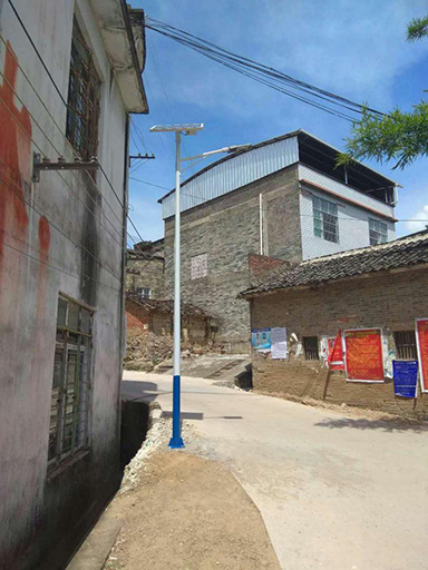 海南省?？谑旋埲A區(qū)太陽能道路燈捐贈項目