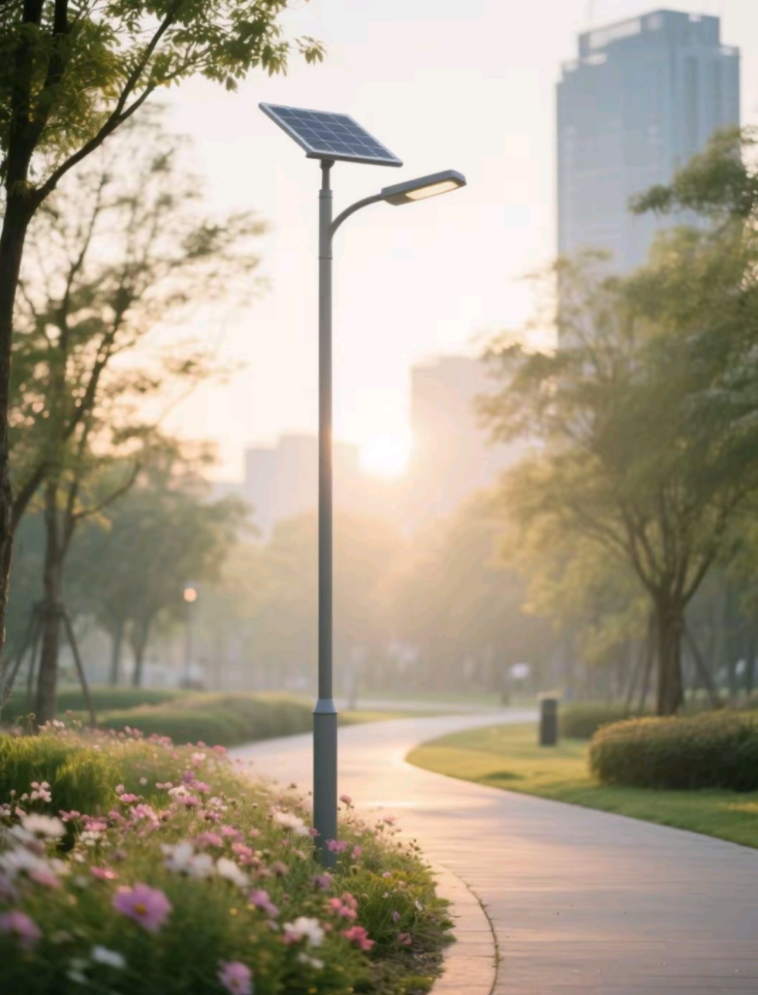 非洲照明新選擇：太陽(yáng)能路燈的自然之力