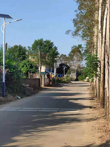 廣東省惠州市龍門縣永漢鎮(zhèn)6米太陽(yáng)能路燈照明工程項(xiàng)目