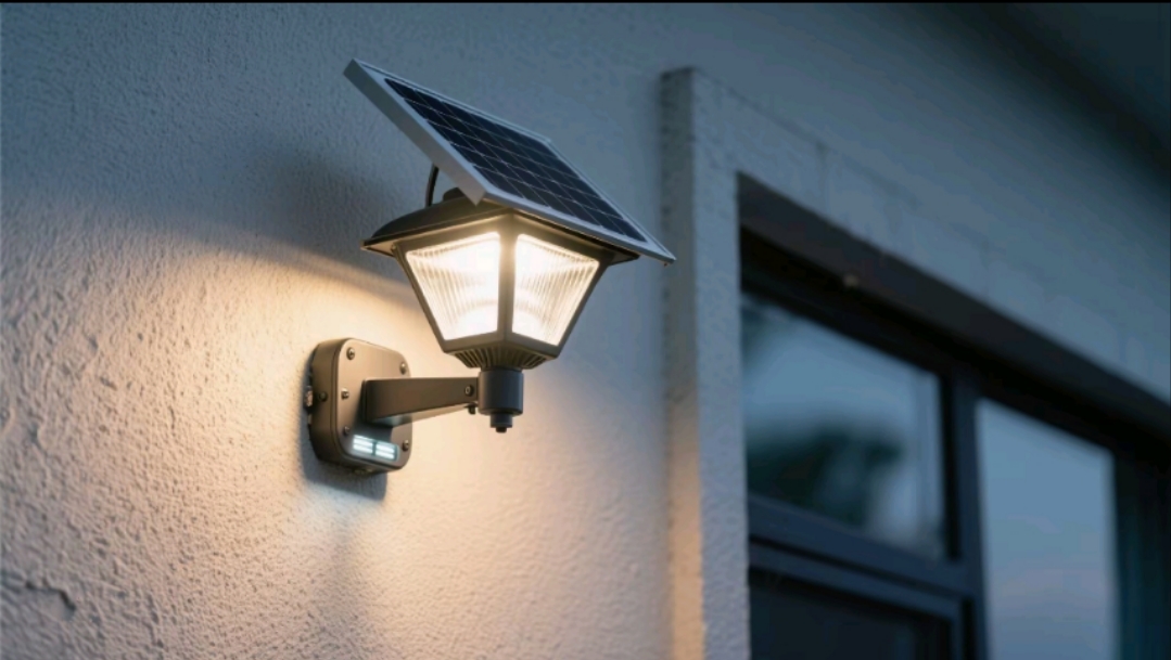 智慧墻面的眼睛——智能感應(yīng)南德壁掛式路燈