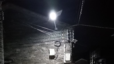 廣西欽州靈山縣新圩街道亮化工程