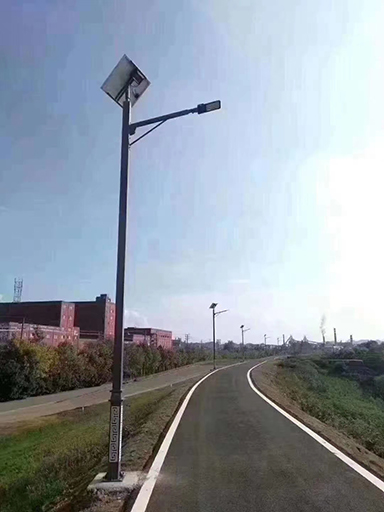 甘肅定西：太陽能路燈亮進(jìn)家！漂亮三源“靚”起來了