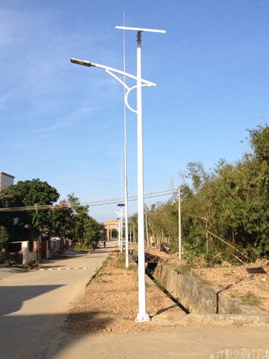 廣東惠州太陽能LED路燈工程案例