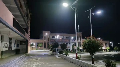 不再摸黑了！四川岳池縣212套路燈復(fù)亮