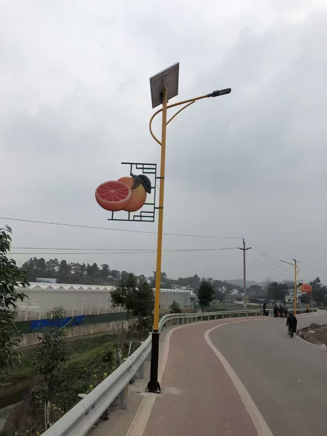 江西省贛州的太陽能路燈工程