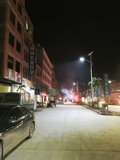 廣西梧州藤縣塘步鎮(zhèn)太陽(yáng)能路燈工程案例