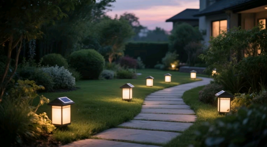 點(diǎn)亮庭院之美：南德太陽(yáng)能草坪燈的優(yōu)雅守護(hù)