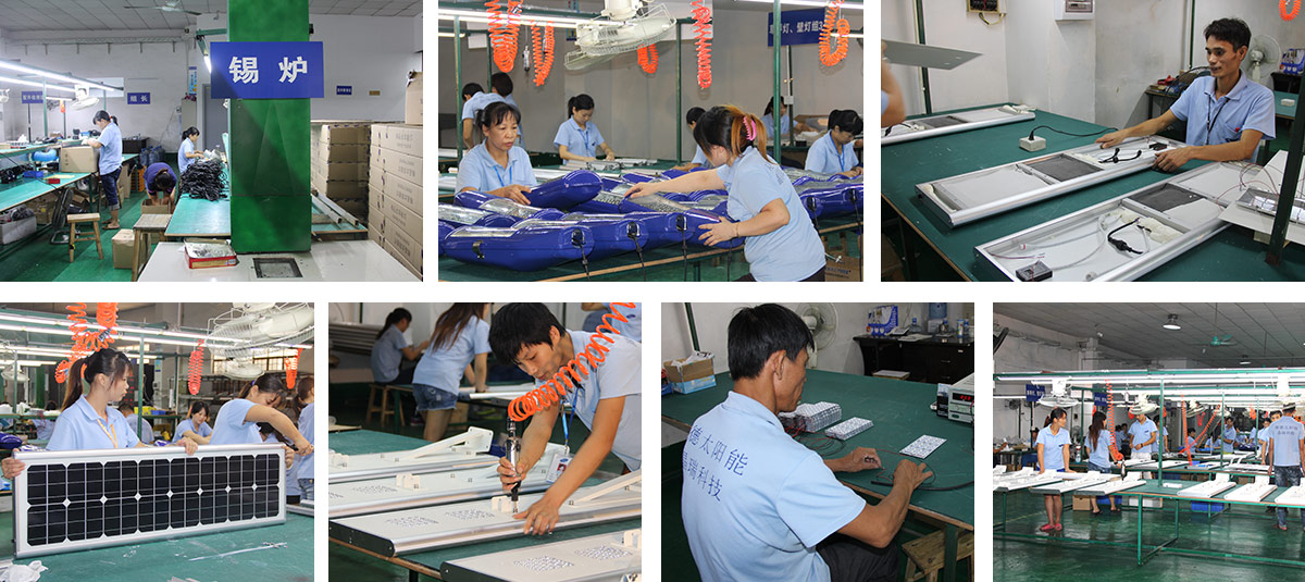 LED光源車間生產(chǎn)線