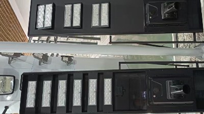一體化太陽能路燈實(shí)拍圖