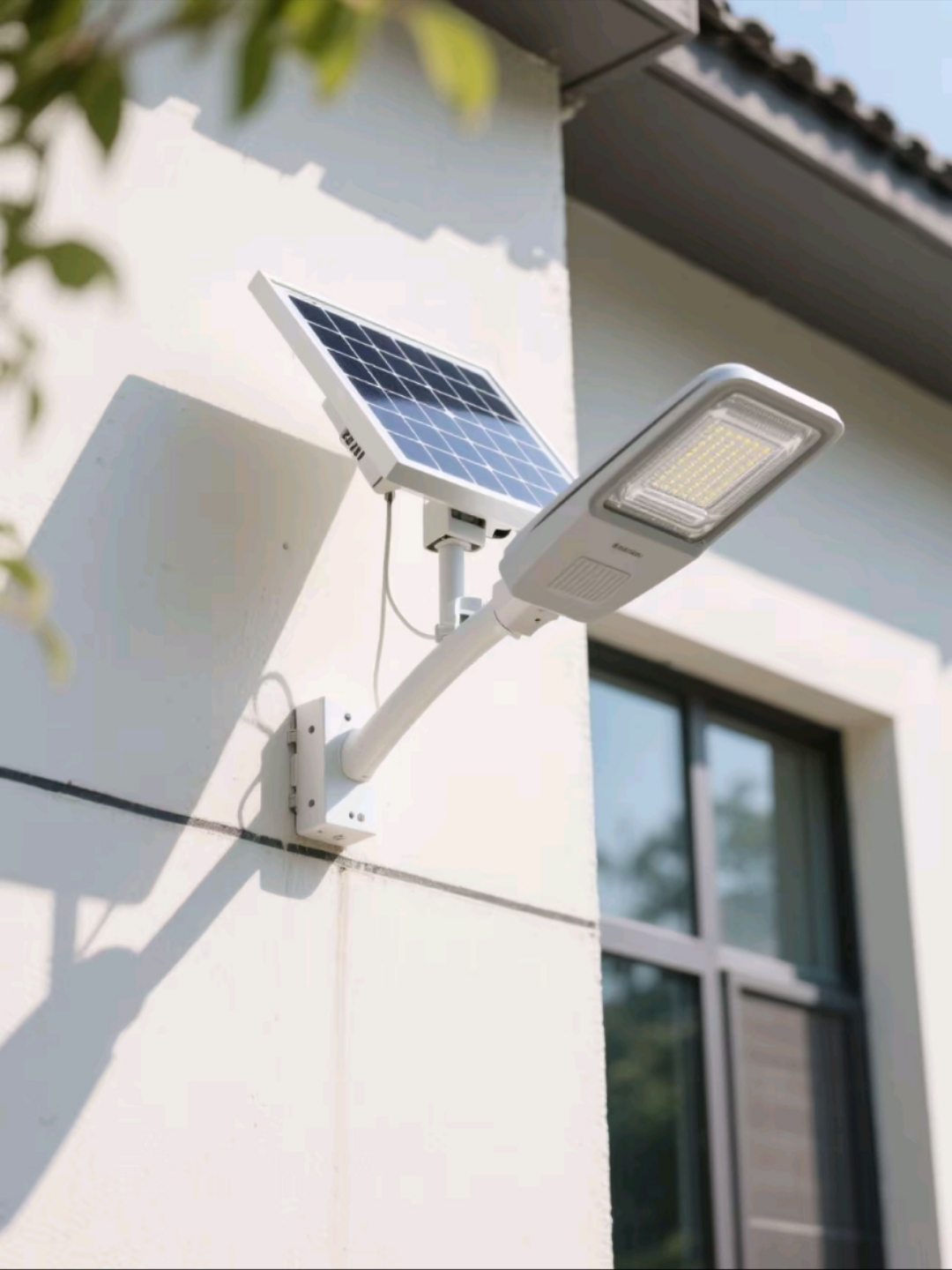 無痕安裝的守護之光——南德壁掛式太陽能路燈解決方案