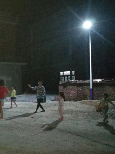 太陽能路燈對廣西賀州新農村道路的意義