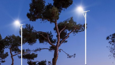 太陽能路燈構成及光源