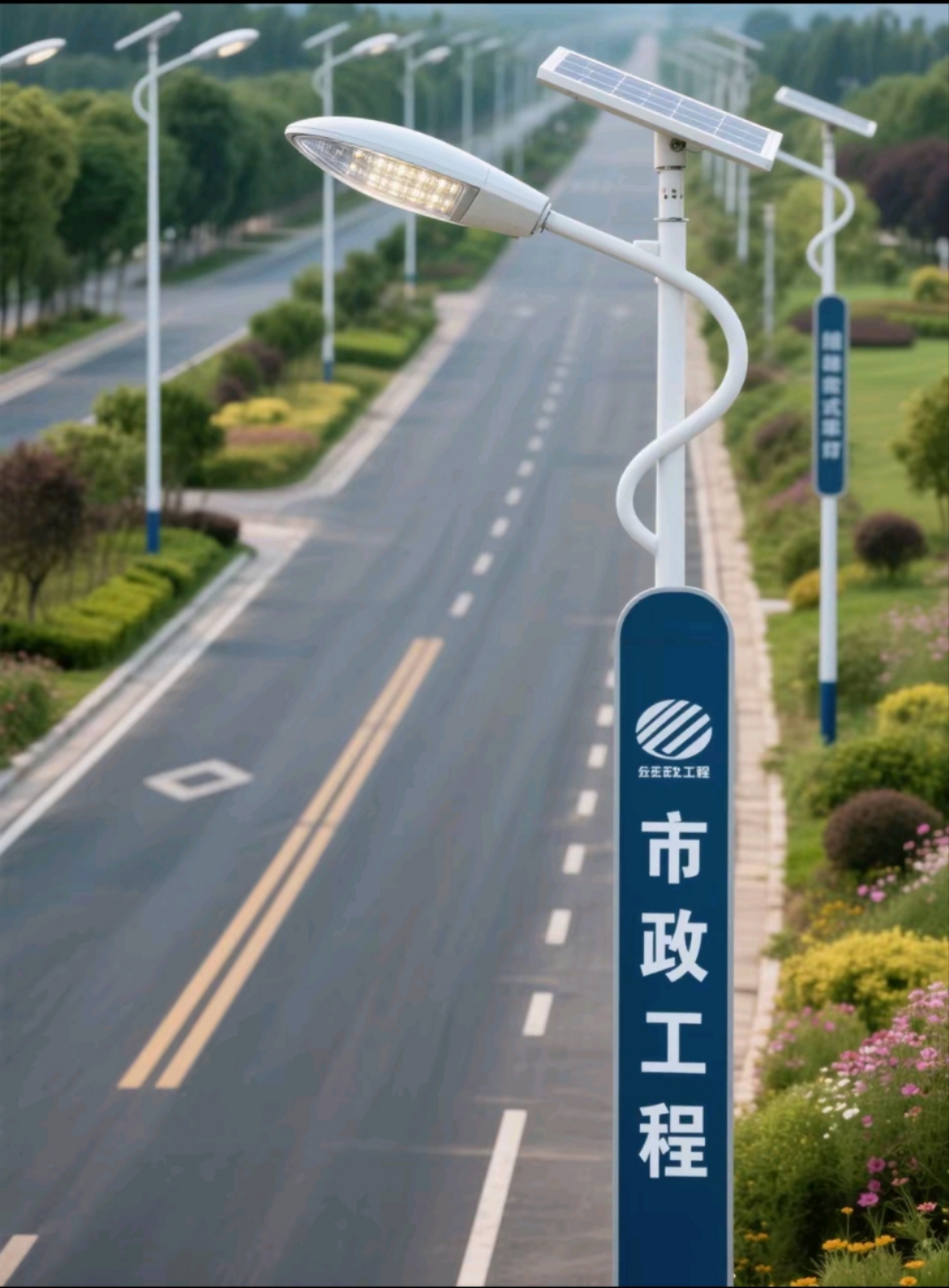 不是所有的太陽能路燈都叫“分體式”——為什么市政工程偏愛南德分體式？