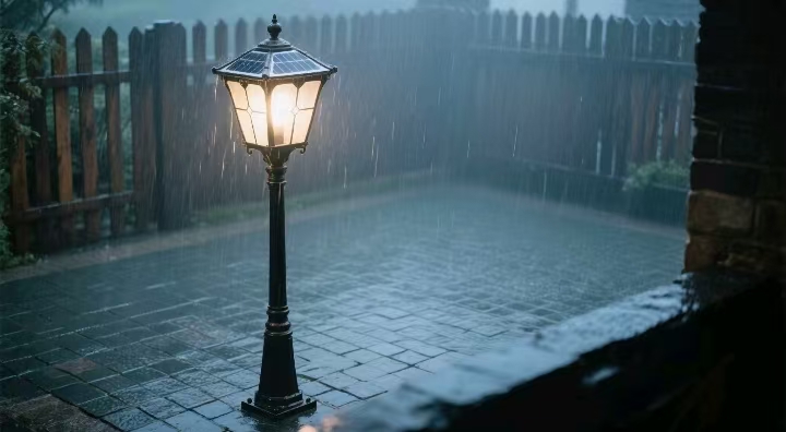 夜色與自然的對(duì)話：用光暈勾勒庭院的優(yōu)雅輪廓