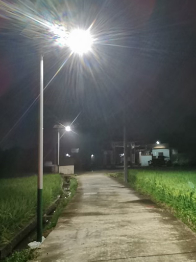 廣東韶關始興南方地區(qū)村70盞新農(nóng)村太陽能路燈