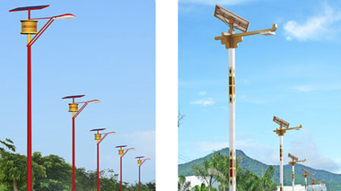 太陽能路燈的有關結構